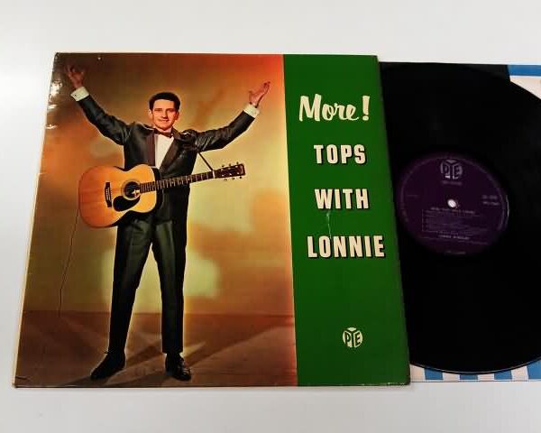 LP - LONNIE DONEGAN - MORE TOPS WITH LONNIE
