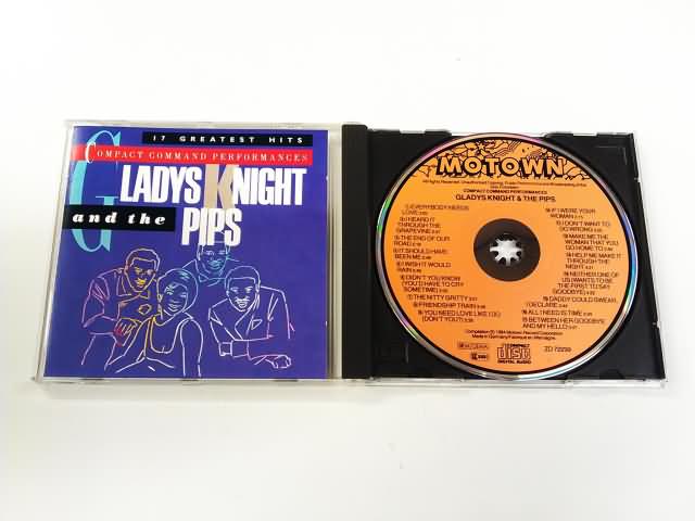 CD - GLADYS KNIGHT & THE PIPS - 17 GREATEST HITS