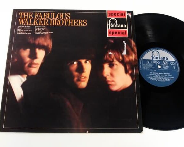 LP - THE WALKER BROTHERS - THE FABULOUS WALKER BROTHERS