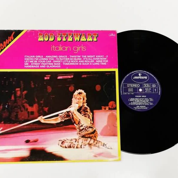 LP - ROD STEWART - ITALIAN GIRLS