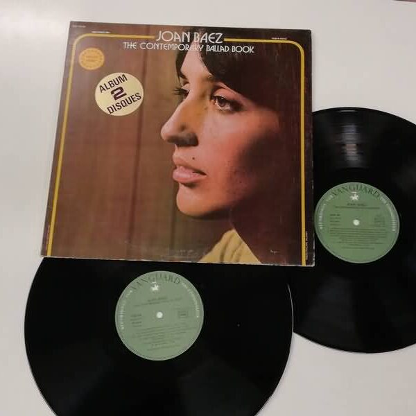 LP - JOAN BAEZ - THE CONTEMPORARY BALLAD BOOK