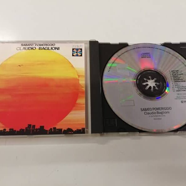 CD - CLAUDIO BAGLIONI - SABATO POMERIGGIO