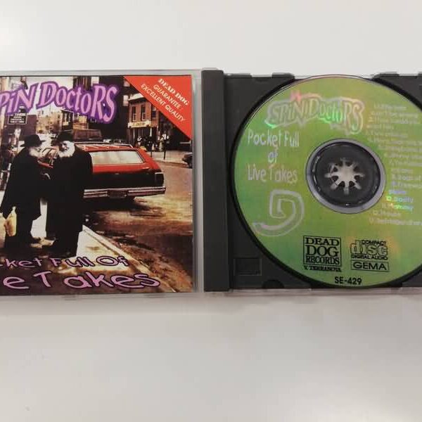 CD - SPIN DOCTORS - POCKET FULL OF LIVE TAKES