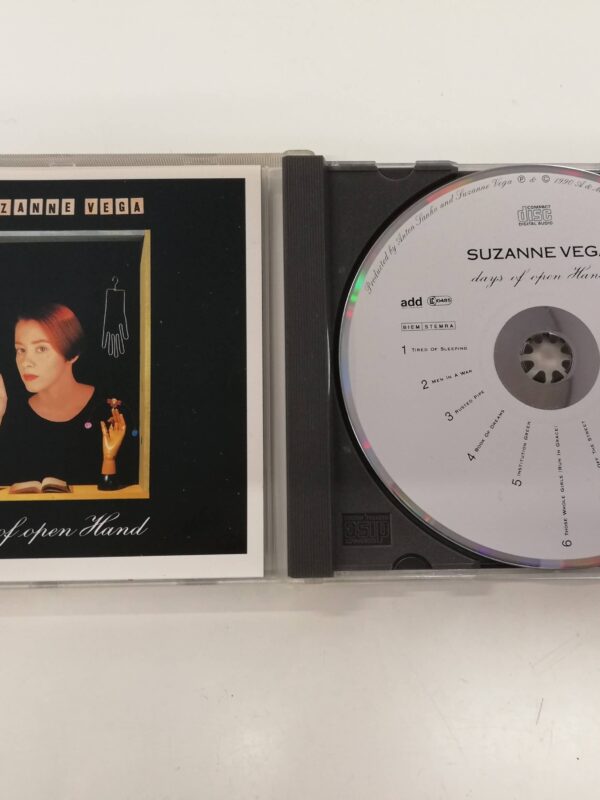 CD - Suzanne Vega - Days Of Open Hand