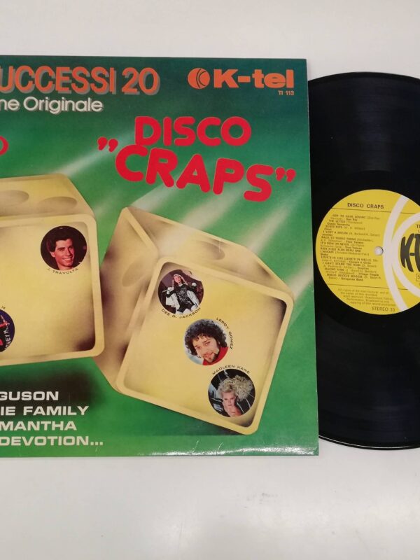 LP - VARIOUS - DISCO CRAPS