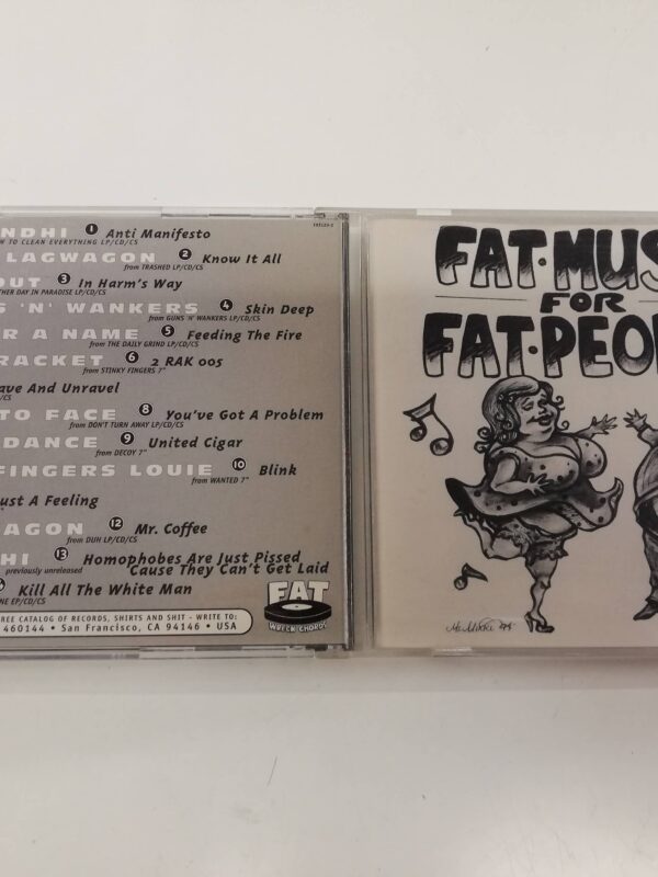 CD - VARIOUS - FAT MUSIC FOR FAT PEOPLE