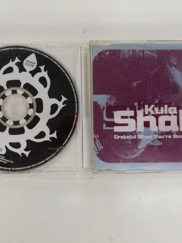 CD SINGLE - KULA SHAKER - GRATEFUL WHEN YOU'RE DREAD/JERRY WAS THERE