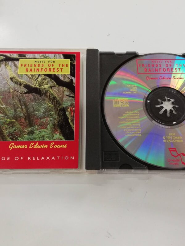 CD - GOMER EDWIN EVANS - MUSIC FRO FRIENDS OF THE RAINFOREST