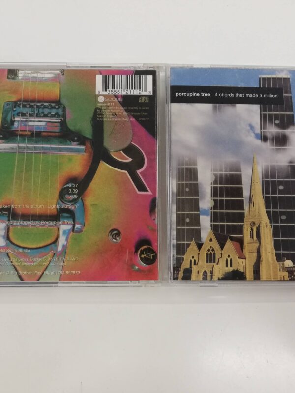 CD SINGLE - PORCUPINE TREE - 4 CHORDS THAT MADE A MILLION - 3 TRACK