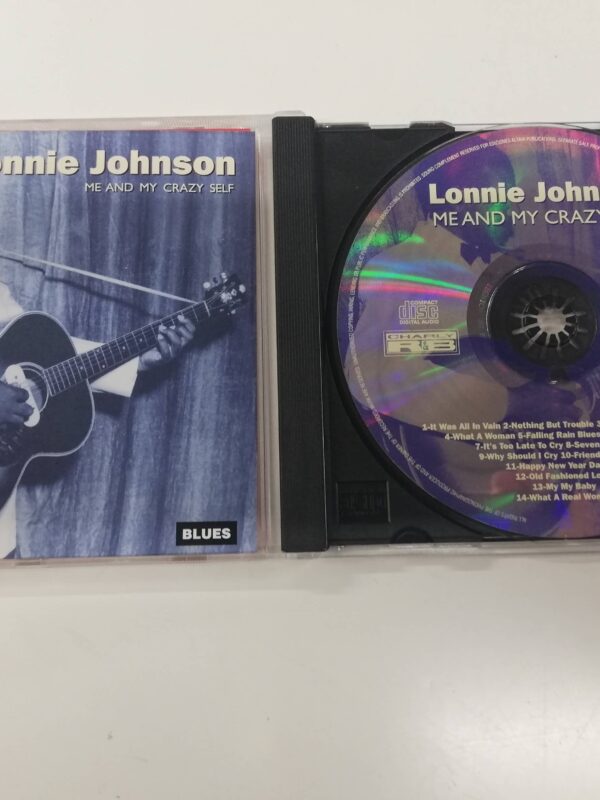 CD - LONNIE JOHNSON - ME AND MY CRAZY SELF