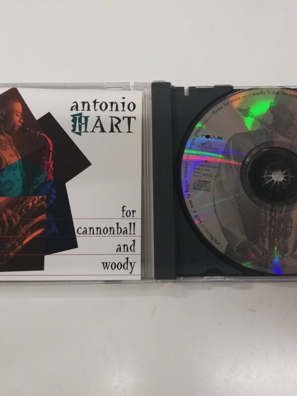 CD - ANTONIO HART - FOR CANNONBALL AND WOODY