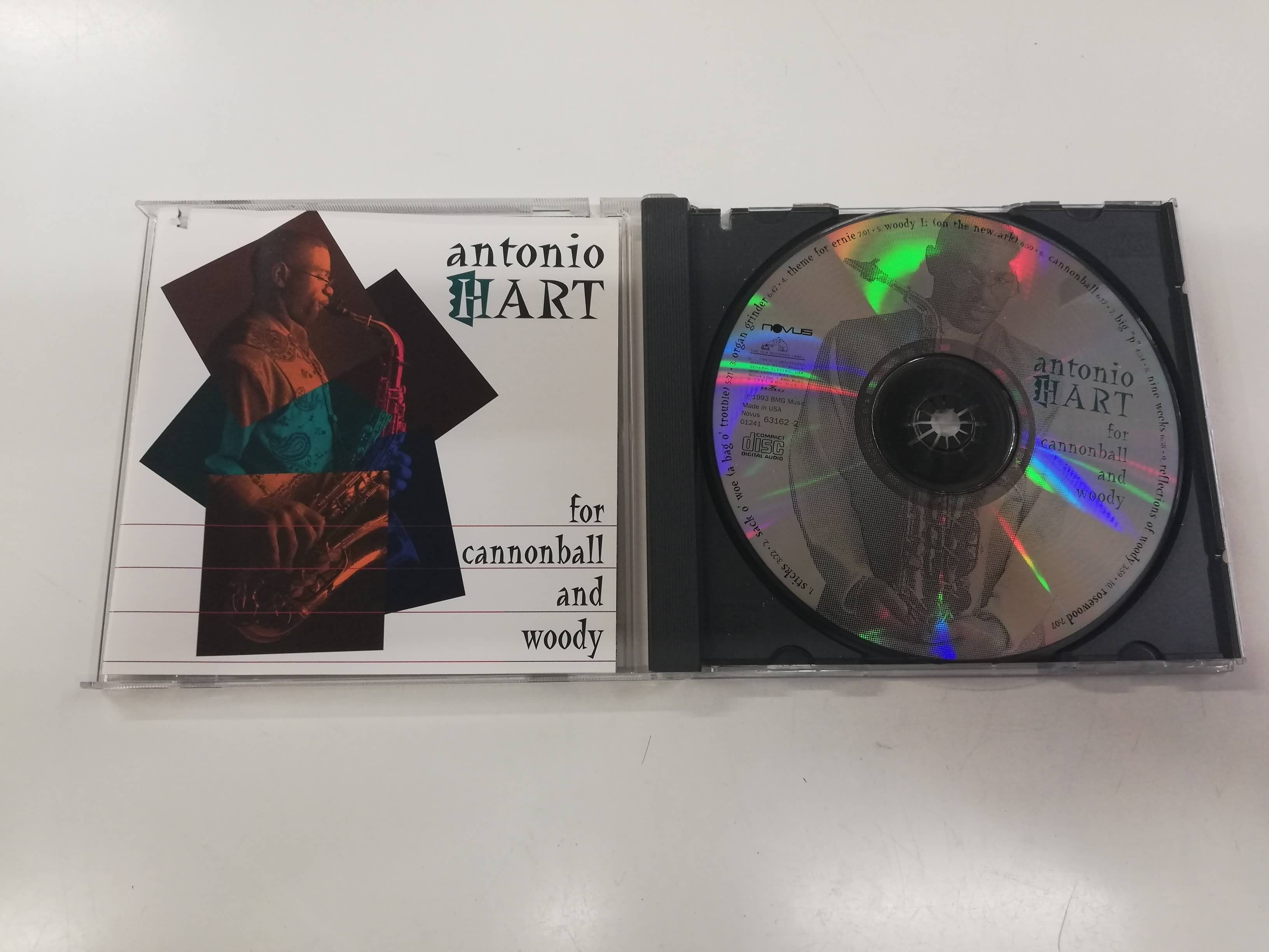 CD - ANTONIO HART - FOR CANNONBALL AND WOODY