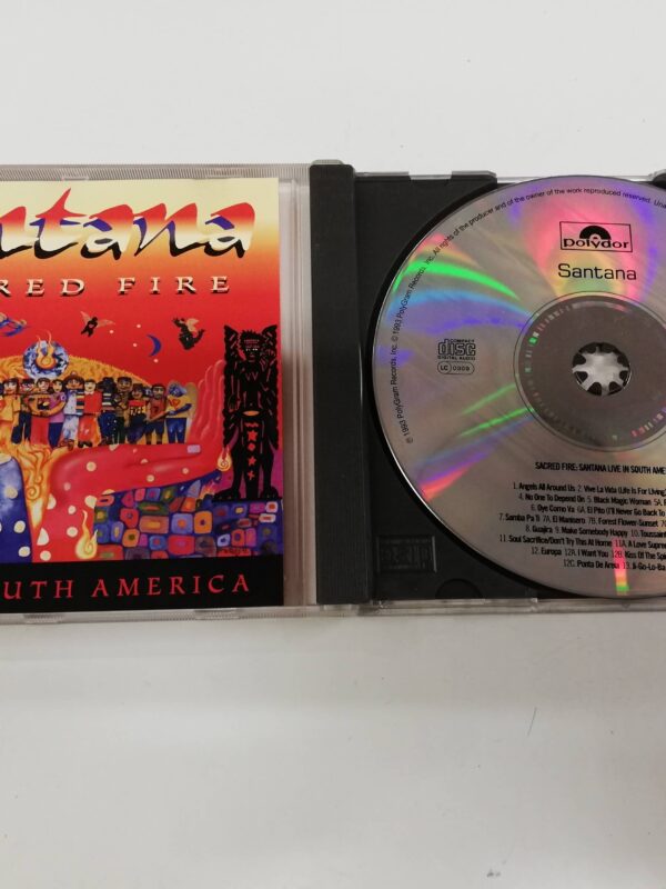 CD - SANTANA - SACRED FIRE