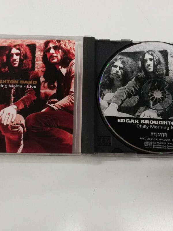 CD - EDGAR BROUGHTON BAND - CHILLY MORNING MAMA - LIVE