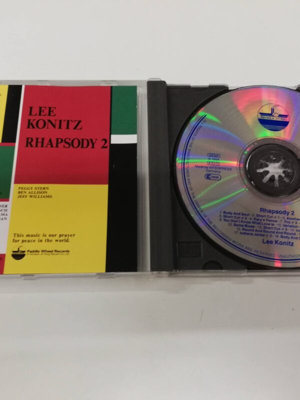 CD - Lee Konitz - Rhapsody 2
