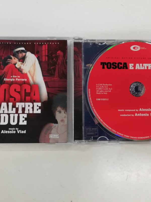 CD - Alessio Vlad - Tosca E Altre Due (Original Motion Picture Soundtrack)