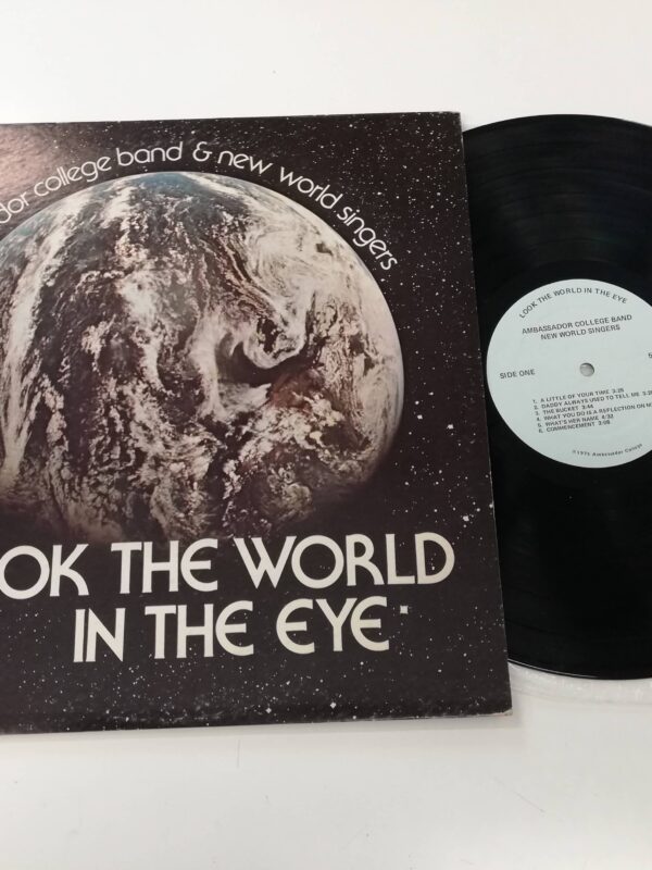 LP - Ambassador College Band & New World Singers - Look The World In The Eye