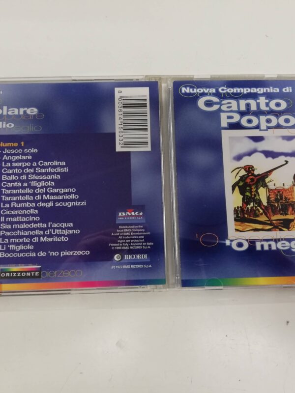 CD - Nuova Compagnia Di Canto Popolare - 'O Meglio vol 1