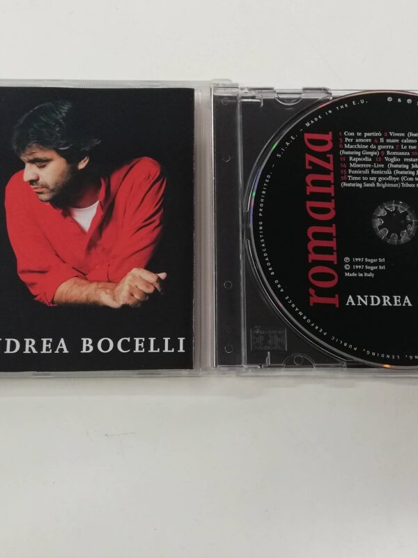 CD - ABDREA BOCELLI - ROMANZA
