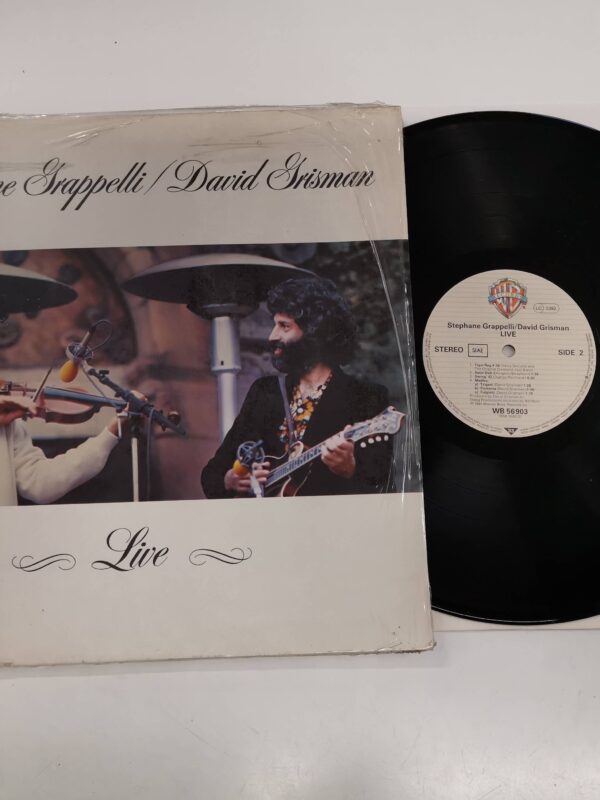 LP - Stephane Grappelli / David Grisman - Live