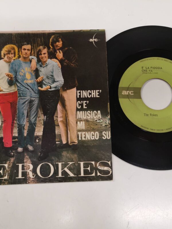 45 GIRI VINYL - The Rokes - E' La Pioggia Che Va