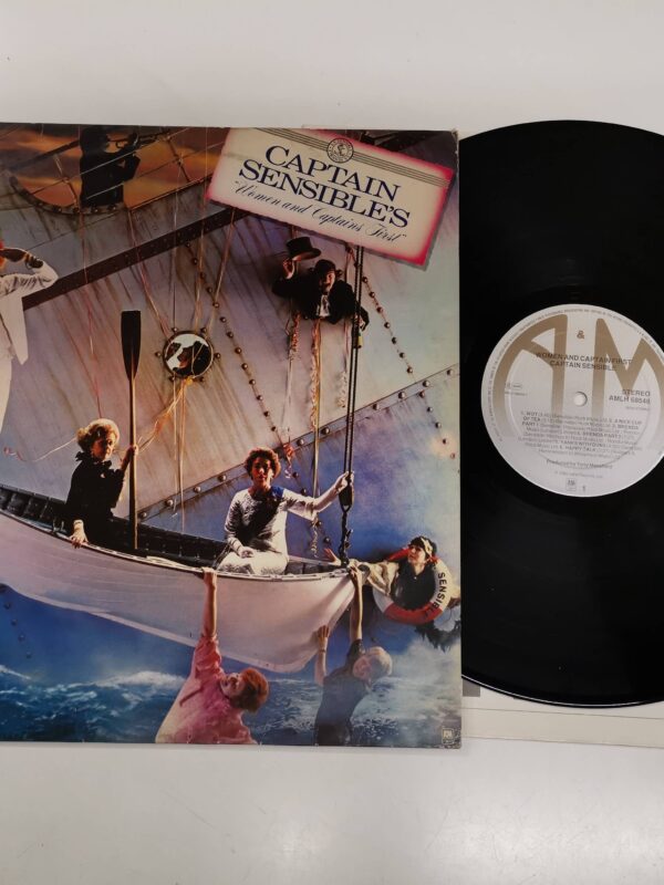 LP - Captain Sensible - Women And Captains First