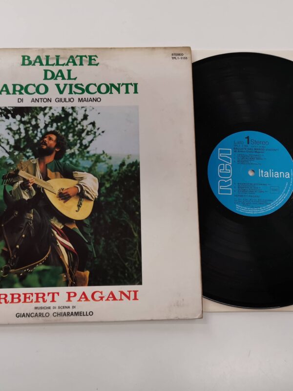 LP - Herbert Pagani - Ballate Dal Marco Visconti