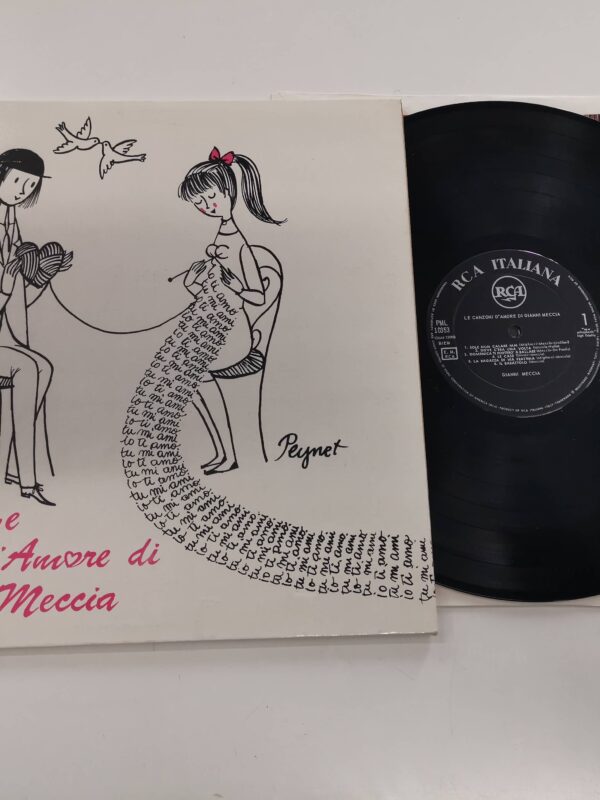 LP - Gianni Meccia - Le Canzoni D'Amore Di Gianni Meccia