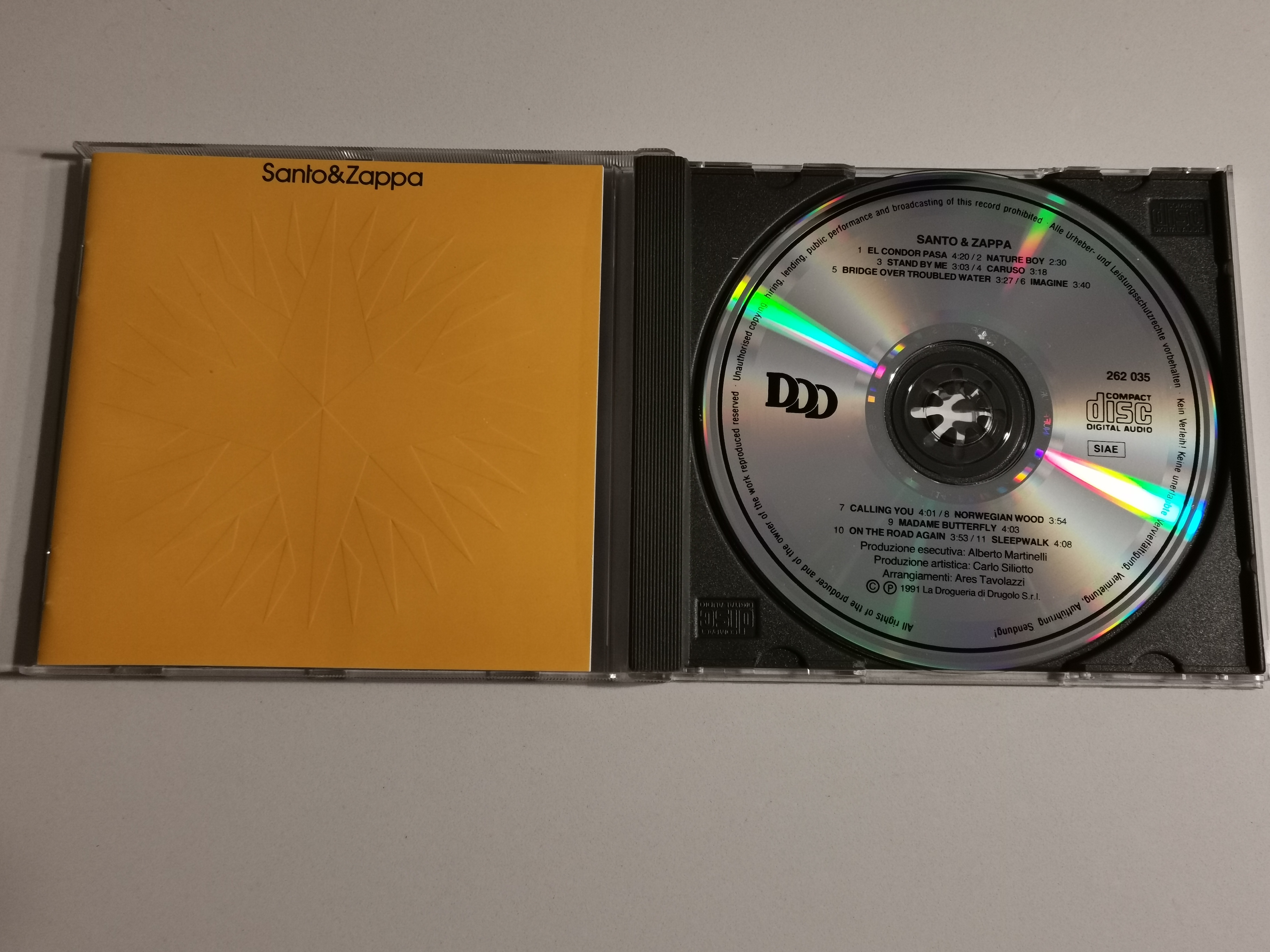 CD - Santo Farina & Riccardo Zappa - Santo & Zappa