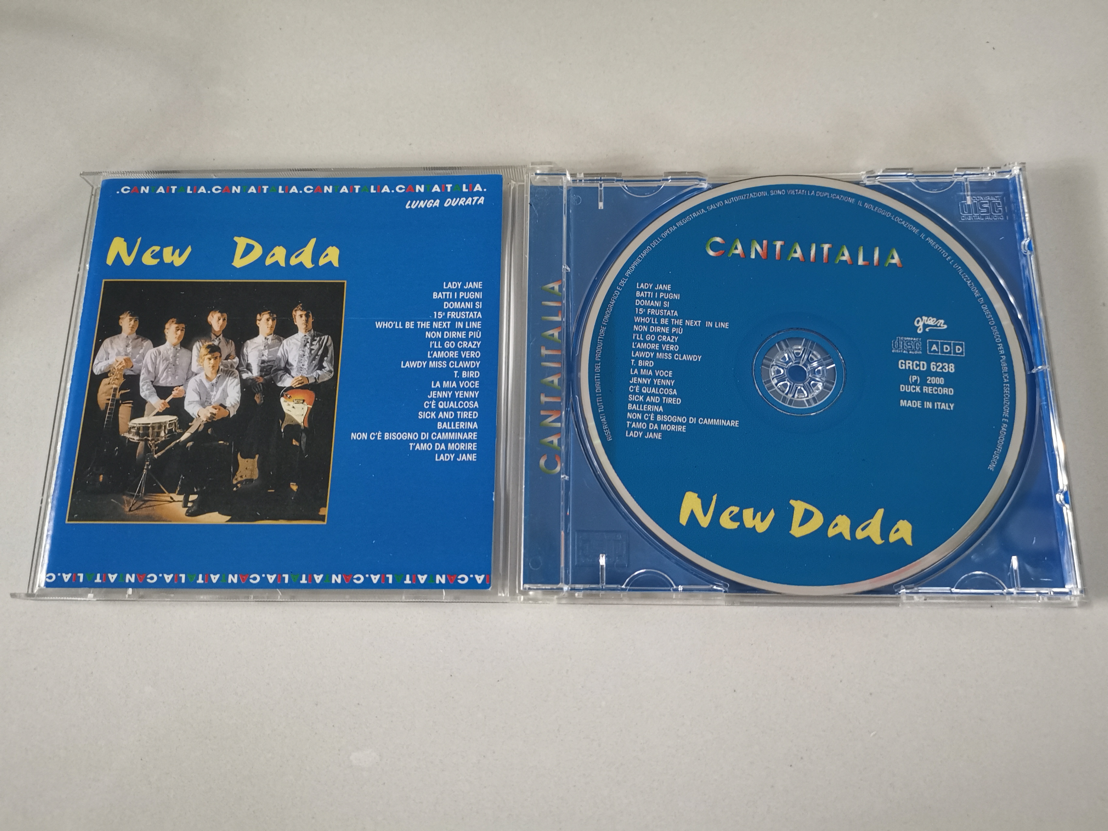 CD - New Dada - CANTAITALIA