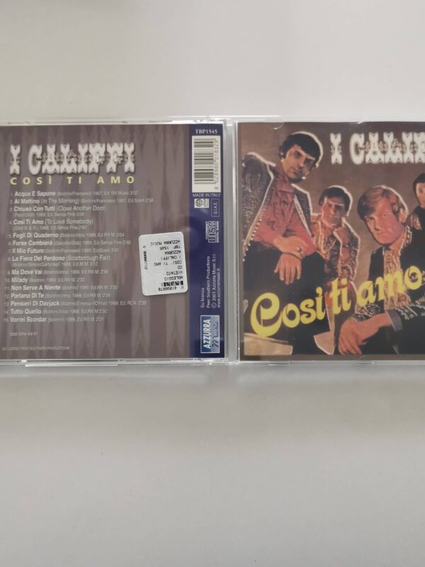 CD - I Califfi - Cosi ti amo