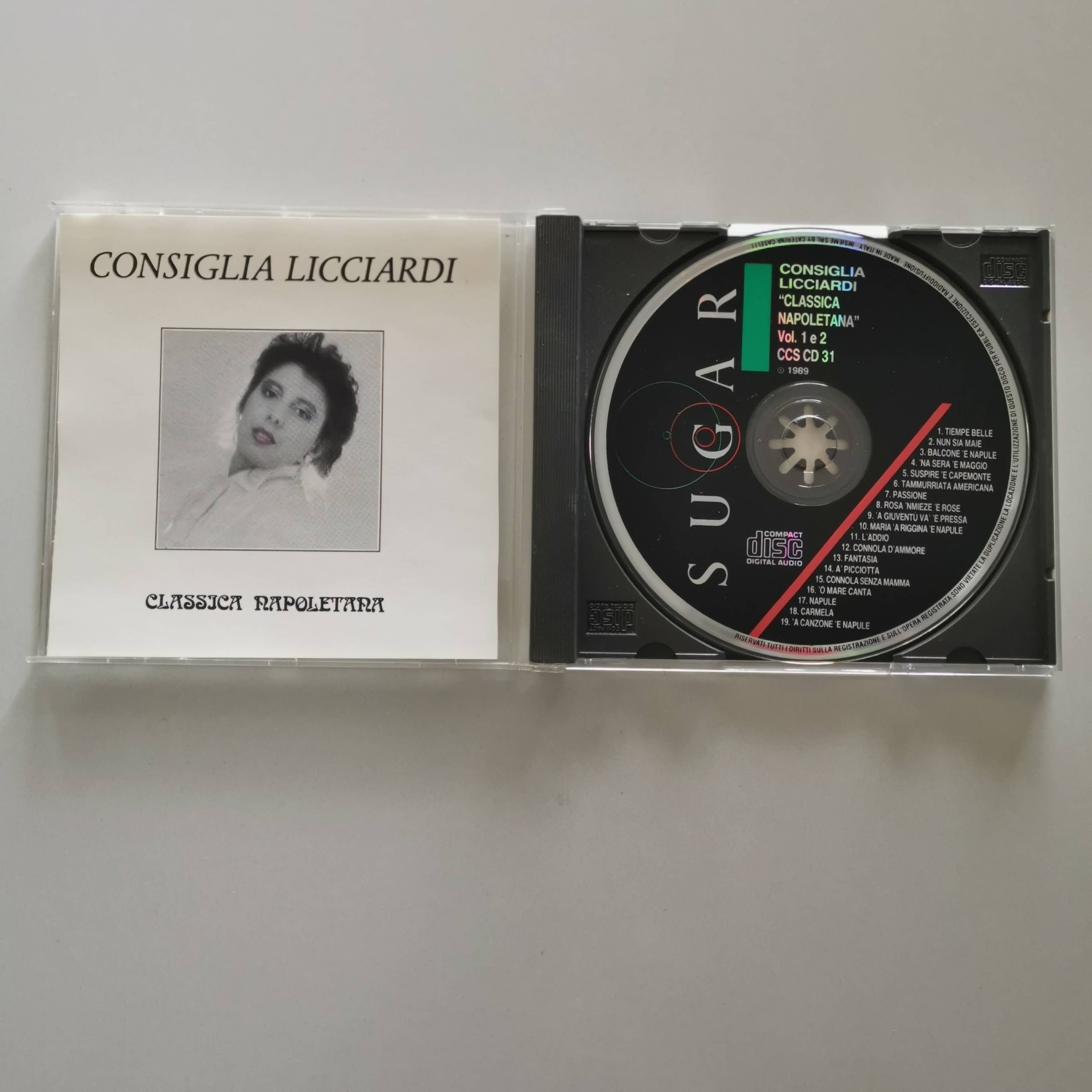 CD - Consiglia Licciardi - Classica Napoletana Vol.1 e 2