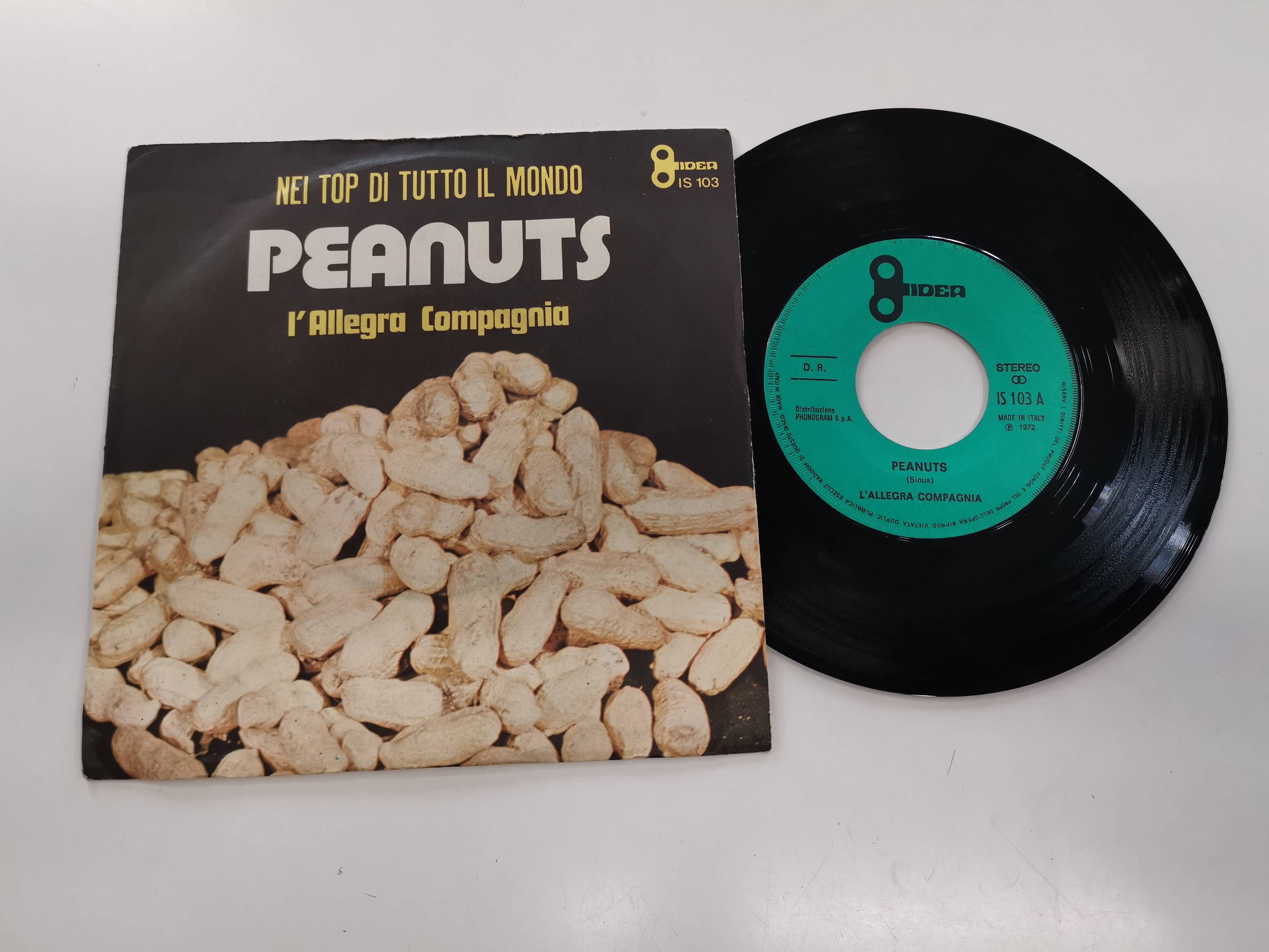 45 GIRI VINYL - L'Allegra Compagnia - Peanuts