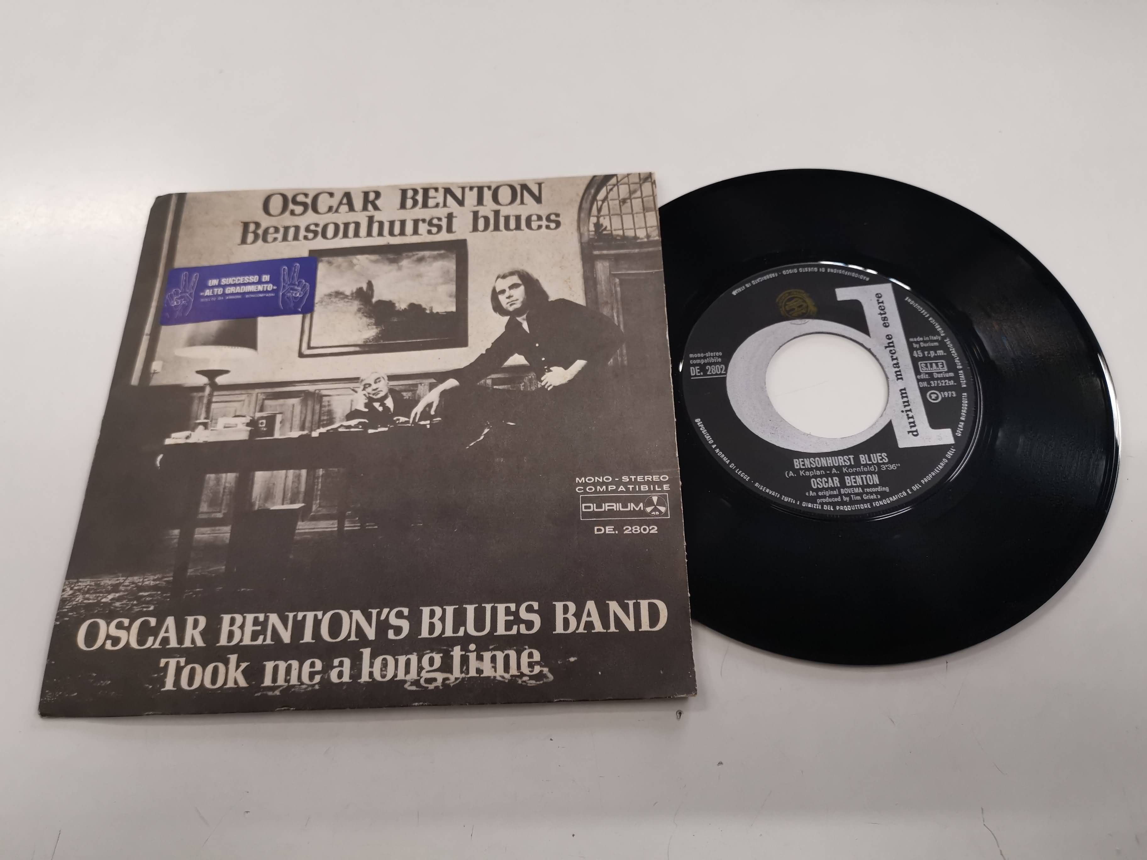 45 GIRI VINYL - Oscar Benton - Bensonhurst Blues