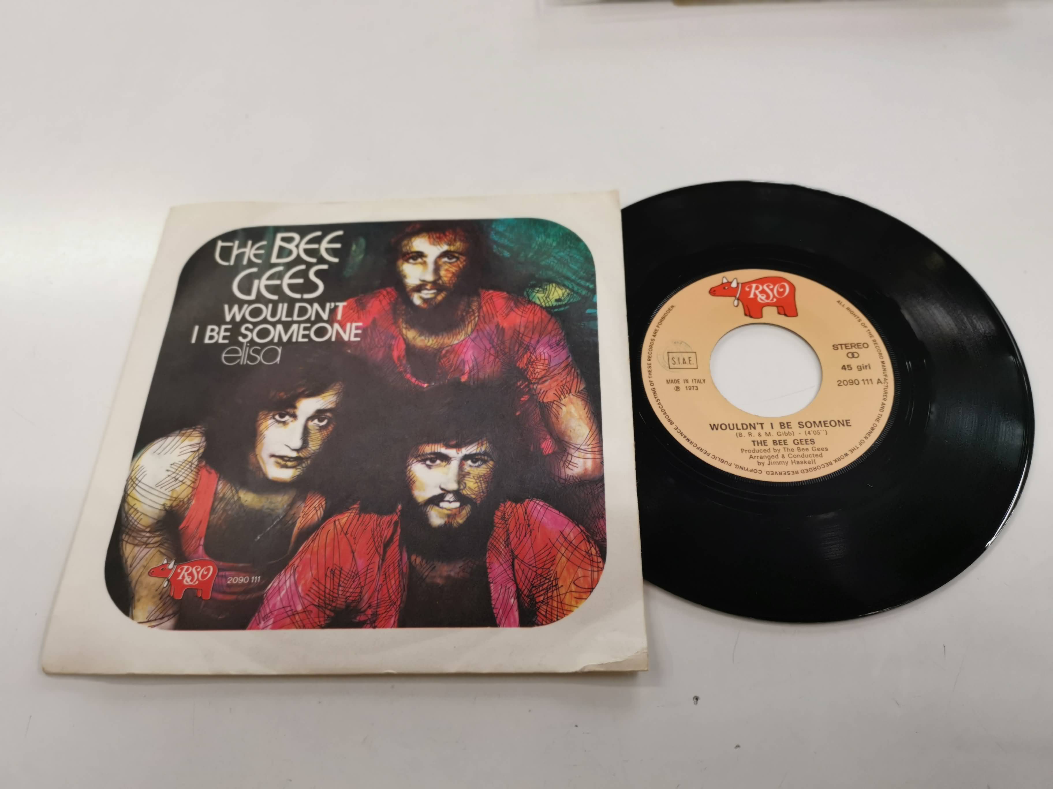 45 GIRI VINYL - Bee Gees - Wouldn't I Be Someone / Elisa