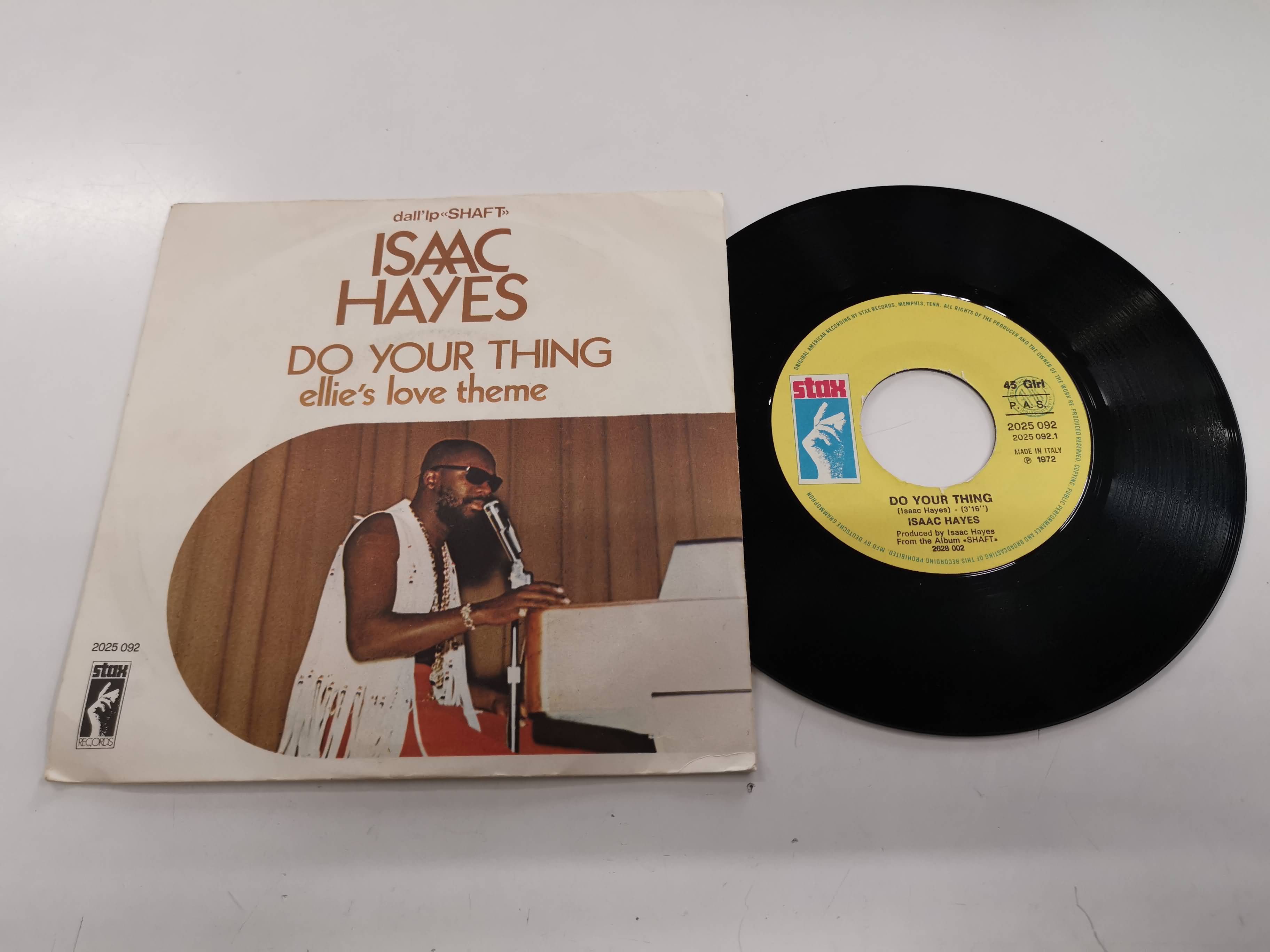 45 GIRI VINYL - Isaac Hayes - Do Your Thing - Ellie's Love Theme