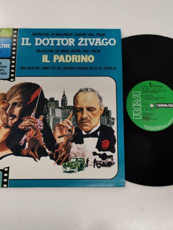 LP - Johnny Douglas And His Orchestra, Al Caiola And His Orchestra - Il Dottor Zivago / Il Padrino