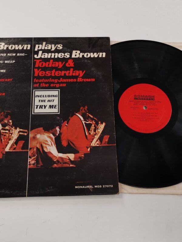 LP - James Brown - James Brown Today & Yesterday