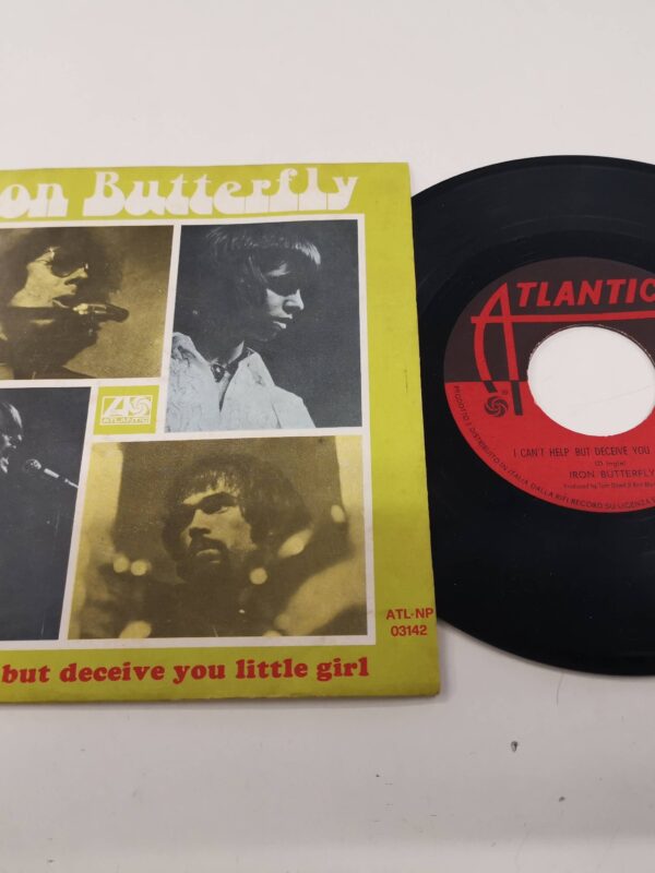 45 GIRI VINYL - Iron Butterfly - I Can't Help But Deceive You Little Girl