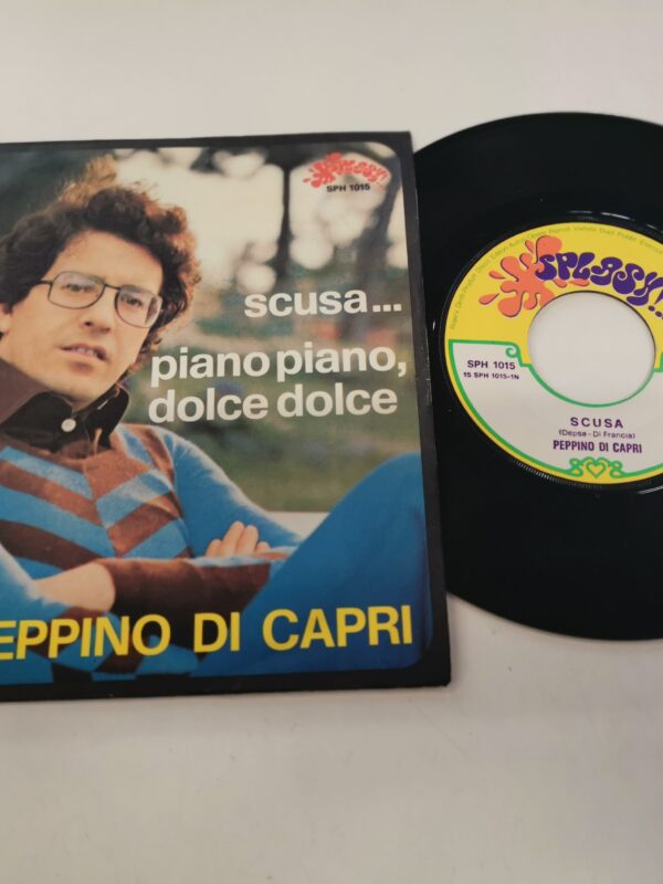45 GIRI VINYL - Peppino Di Capri - Scusa / Piano Piano, Dolce Dolce