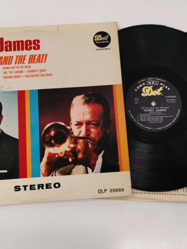 LP - Harry James , Harry James And His Orchestra - The Ballads And The Beat!