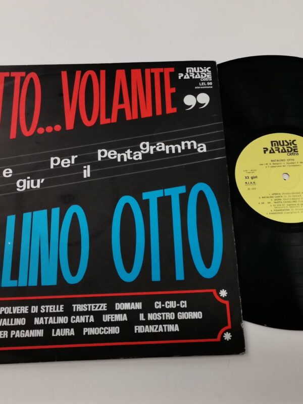 LP - Natalino Otto - "L'Otto...Volante" Su E Giù Per Il Pentagramma Con Natalino Otto
