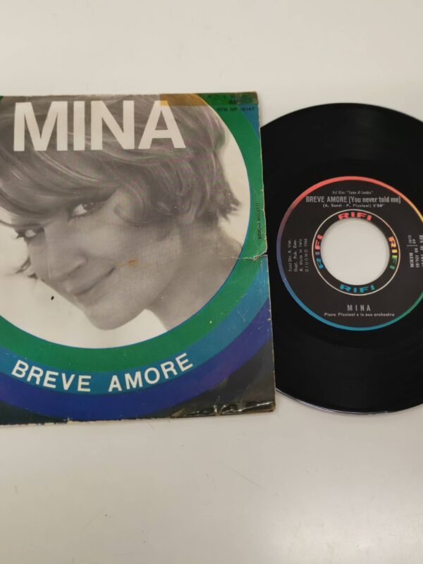 45 GIRI VINYL - Mina - Breve Amore