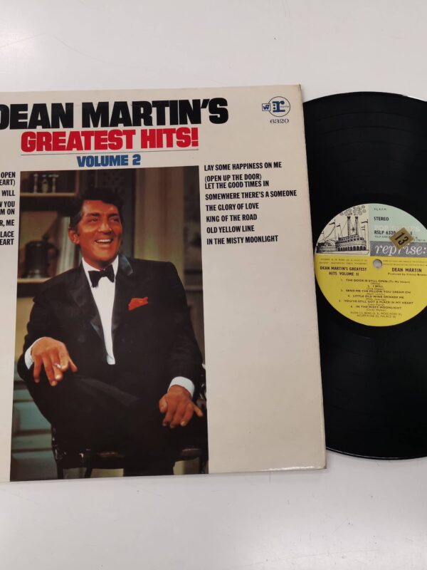 LP - Dean Martin - Dean Martin's Greatest Hits! Volume 2