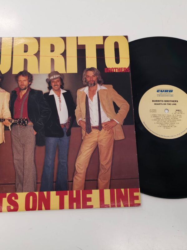 LP - Burrito Brothers - Hearts On The Line
