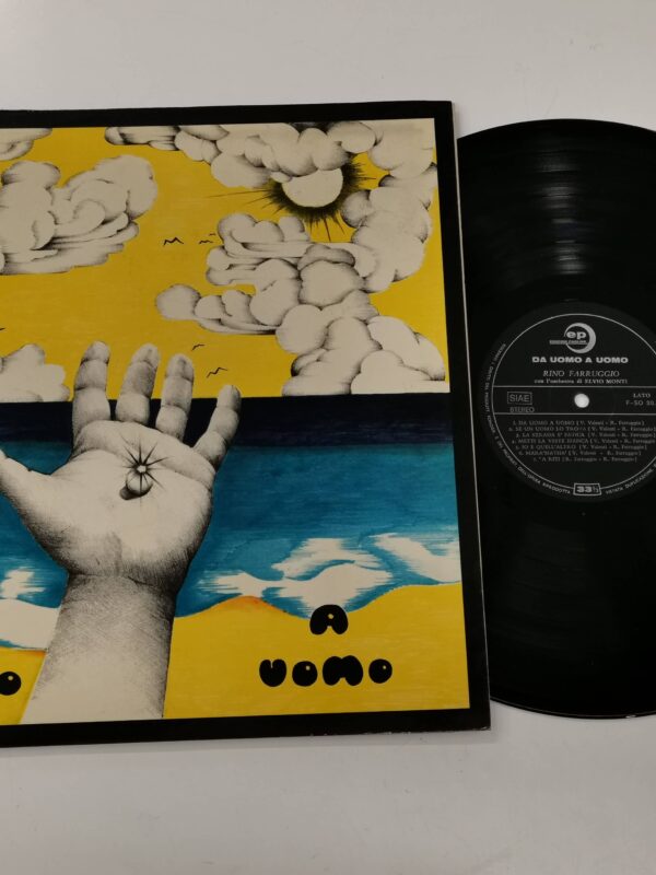 LP - Rino Farruggio Con Elvio Monti E La Sua Orchestra - Da Uomo A Uomo