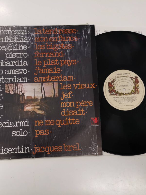 LP - Franco Visentin - Franco Visentin - Jacques Brel