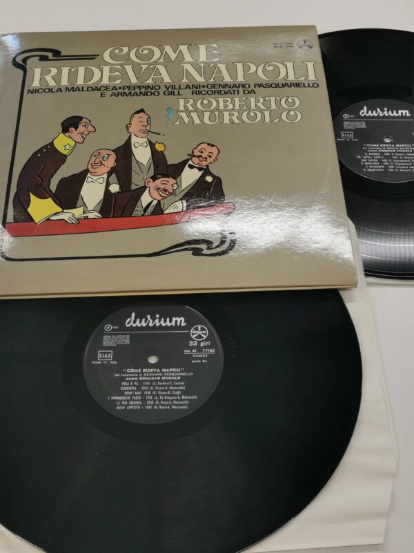 LP - Roberto Murolo - Come Rideva Napoli