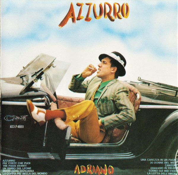 CD - Adriano Celentano - Azzurro / Una Carezza In Un Pugno