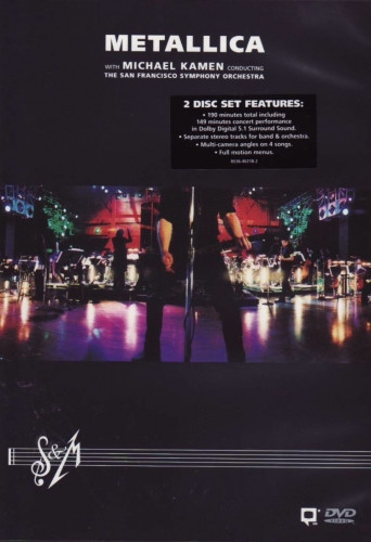 DVD - Metallica With Michael Kamen Conducting San Francisco Symphony - S&M